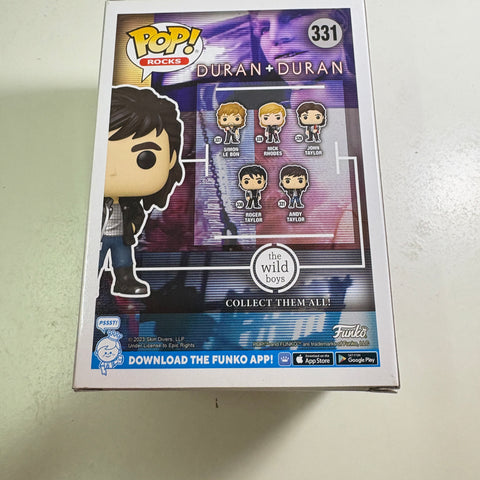 Andy Taylor - Duran Duran Funko Pop 331 Vinyl Figure (11.4 Cm L × 8.9 Cm W × 15.9 Cm H)