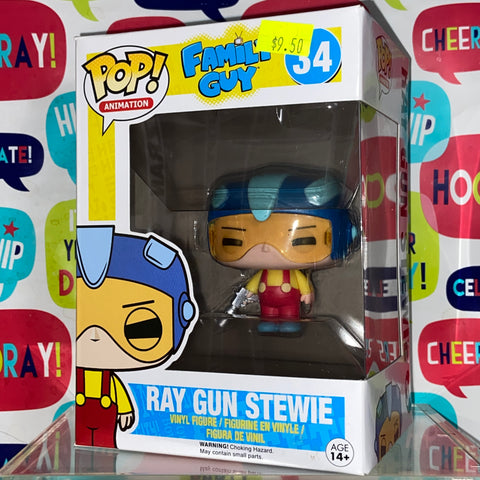 Family Guy - Stewie (Ray Gun) Funko Pop 34