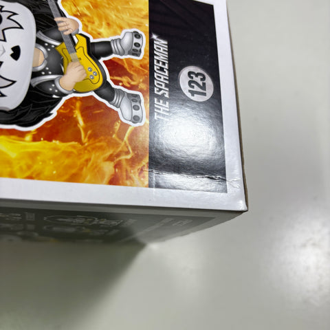 BOX FLAWS VIEW PHOTOS The Spaceman - Kiss Funko Pop Rocks 123