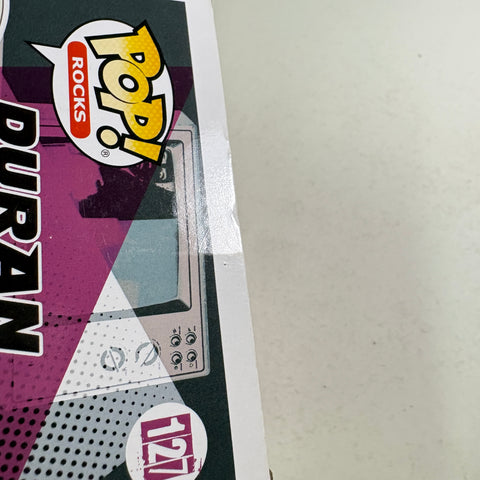 BOX FLAWS VIEW PHOTOS Andy Taylor - Duran Duran Funko Pop 127 Vinyl Figure (11.4 Cm L × 8.9 Cm W × 15.9 Cm H)