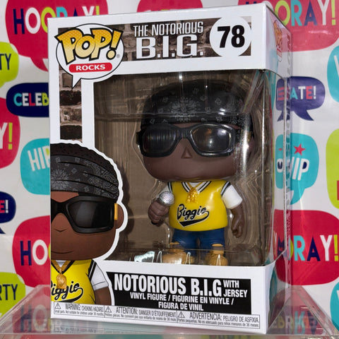BOX FLAWS VIEW PHOTOS NOTORIOUS B.I.G. - Funko Pop Rocks 78