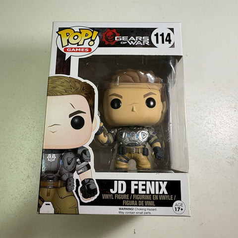 JD Fenix - Gears of War Funko Pop 114 (11.4 Cm L × 8.9 Cm W × 15.9 Cm H)