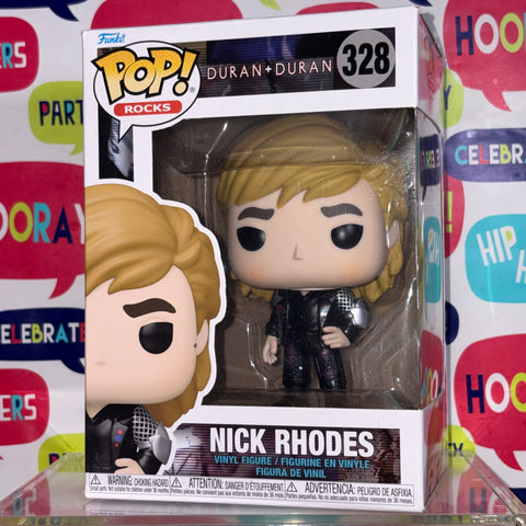 Nick Rhodes - Duran Duran Funko Pop 328 Vinyl Figure (11.4 Cm L × 8.9 Cm W × 15.9 Cm H)