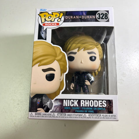 Nick Rhodes - Duran Duran Funko Pop 328 Vinyl Figure (11.4 Cm L × 8.9 Cm W × 15.9 Cm H)