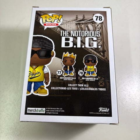 BOX FLAWS VIEW PHOTOS NOTORIOUS B.I.G. - Funko Pop Rocks 78