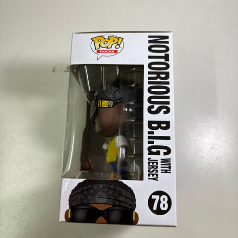 BOX FLAWS VIEW PHOTOS NOTORIOUS B.I.G. - Funko Pop Rocks 78