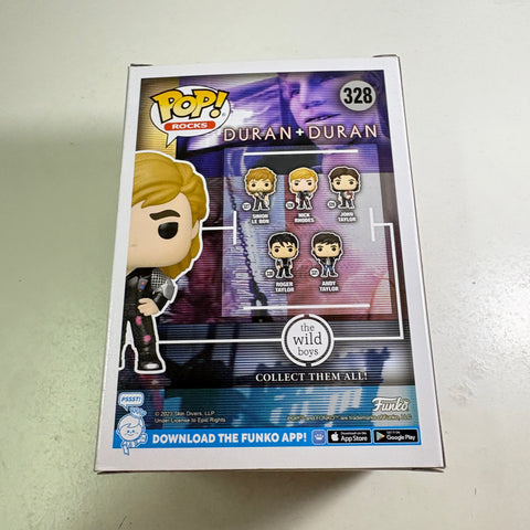 Nick Rhodes - Duran Duran Funko Pop 328 Vinyl Figure (11.4 Cm L × 8.9 Cm W × 15.9 Cm H)