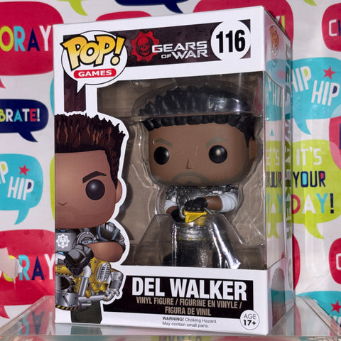 Del Walker - Gears of War Funko Pop 116 (11.4 Cm L × 8.9 Cm W × 15.9 Cm H)