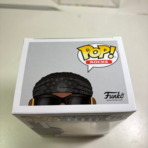 BOX FLAWS VIEW PHOTOS NOTORIOUS B.I.G. - Funko Pop Rocks 78