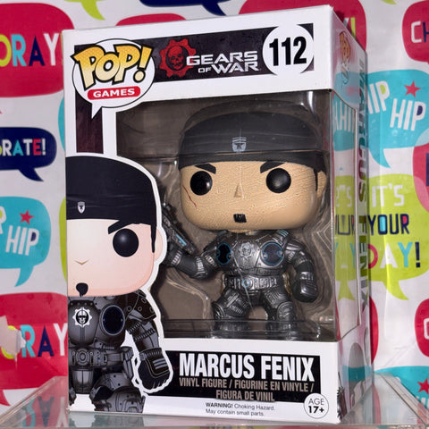 Marcus Fenix - Gears of War Funko Pop 112 (11.4 Cm L × 8.9 Cm W × 15.9 Cm H)