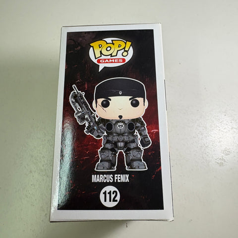 Marcus Fenix - Gears of War Funko Pop 112 (11.4 Cm L × 8.9 Cm W × 15.9 Cm H)