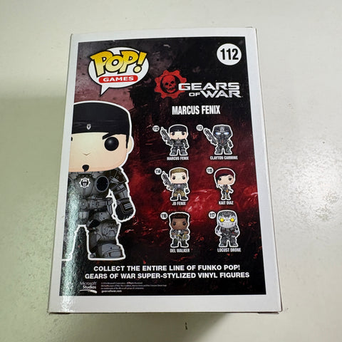 Marcus Fenix - Gears of War Funko Pop 112 (11.4 Cm L × 8.9 Cm W × 15.9 Cm H)
