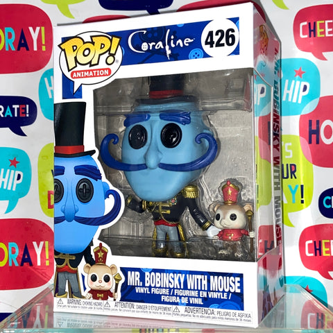Coraline - Mr. Bobinsky with Mouse Funko Pop 426