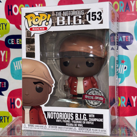 NOTORIOUS B.I.G. - Funko Pop Rocks 153 Exclusive