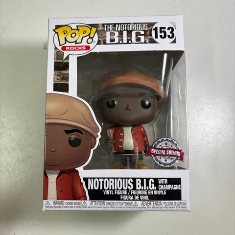 NOTORIOUS B.I.G. - Funko Pop Rocks 153 Exclusive