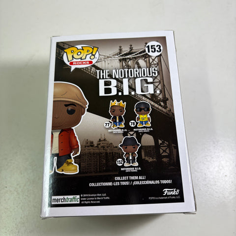 NOTORIOUS B.I.G. - Funko Pop Rocks 153 Exclusive
