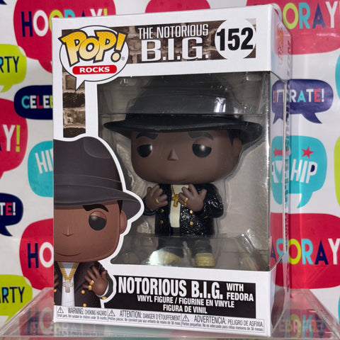 NOTORIOUS B.I.G. - Funko Pop Rocks 152 Vinyl Figure