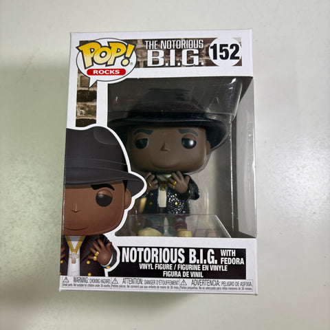 NOTORIOUS B.I.G. - Funko Pop Rocks 152 Vinyl Figure