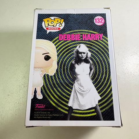 BOX DAMAGE VIEW PHOTOS Debbie Harry - Funko Pop 132 Vinyl Figure (11.4 Cm L × 8.9 Cm W × 15.9 Cm H)