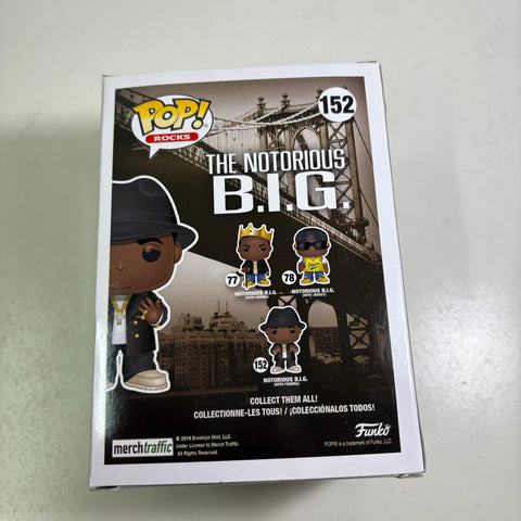 NOTORIOUS B.I.G. - Funko Pop Rocks 152 Vinyl Figure