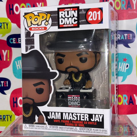Jam Master Jay - Run DMC Funko Pop Rocks 201 Vinyl Figure