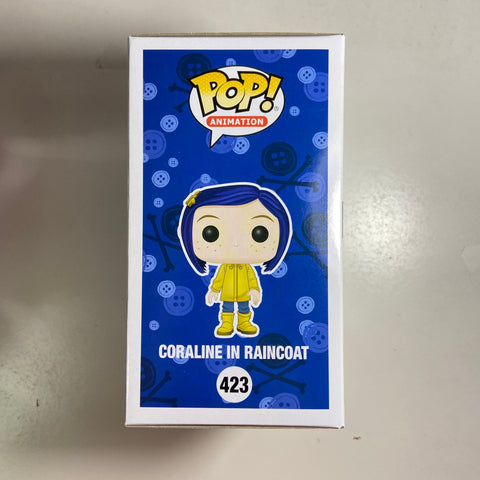 Coraline - Coraline in Raincoat Funko Pop 423 Hot Topic Exclusive Diamond Edition