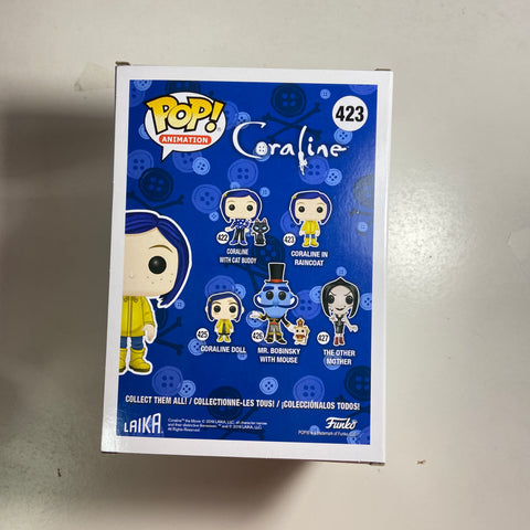 Coraline - Coraline in Raincoat Funko Pop 423 Hot Topic Exclusive Diamond Edition