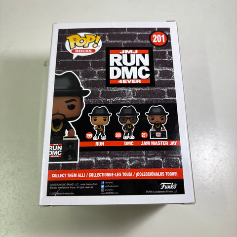 Jam Master Jay - Run DMC Funko Pop Rocks 201 Vinyl Figure