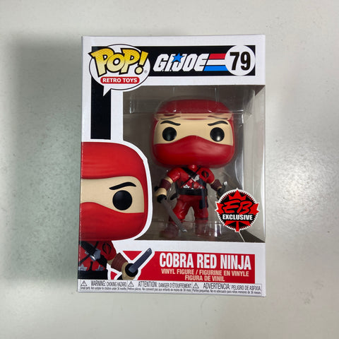 G.I. Joe - Cobra Red Ninja Funko Pop 47 EB Games Exclusive