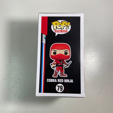 G.I. Joe - Cobra Red Ninja Funko Pop 47 EB Games Exclusive