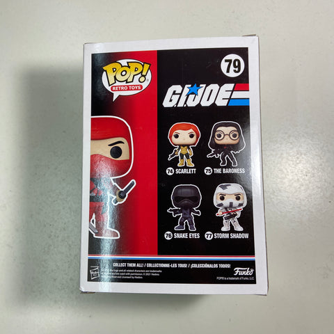 G.I. Joe - Cobra Red Ninja Funko Pop 47 EB Games Exclusive