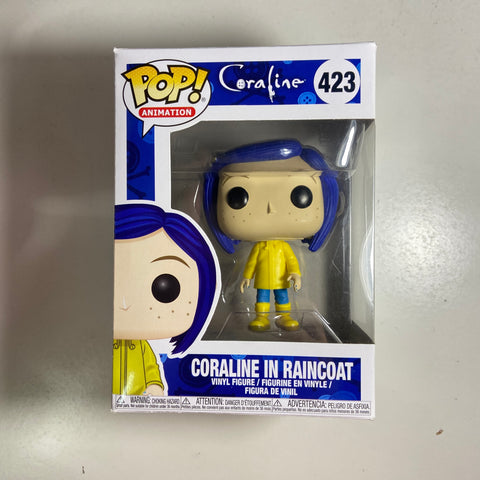 Coraline - Coraline in Raincoat Funko Pop 423
