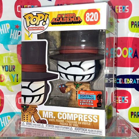 My Hero Academia - Mr. Compress Funko Pop 820 Fall Convention