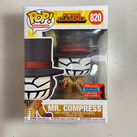 My Hero Academia - Mr. Compress Funko Pop 820 Fall Convention