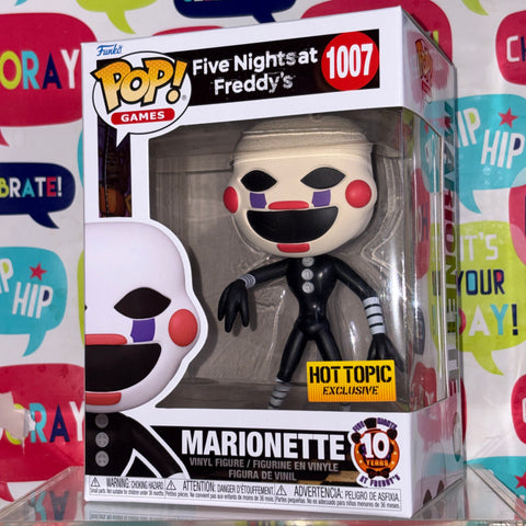 Marionette - Five Nights at Freddy's - Funko Pop 1007 (11.4 Cm L × 8.9 Cm W × 15.9 Cm H)
