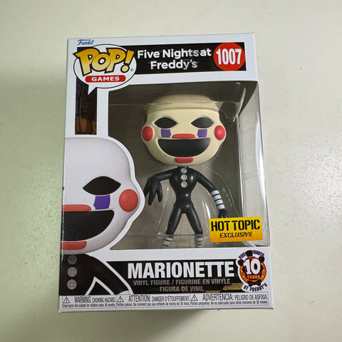 Marionette - Five Nights at Freddy's - Funko Pop 1007 (11.4 Cm L × 8.9 Cm W × 15.9 Cm H)