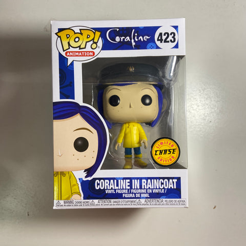 Coraline - Coraline in Raincoat (CHASE) Funko Pop 423
