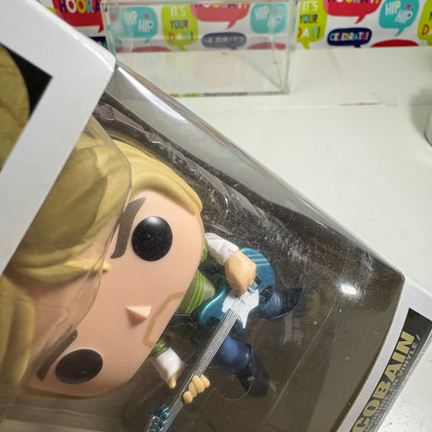 BOX FLAWS VIEW PHOTOS Kurt Cobain - Funko Pop Rocks 65 Vinyl Figure