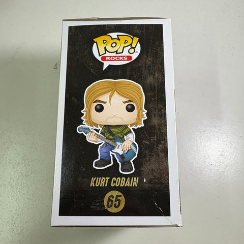 BOX FLAWS VIEW PHOTOS Kurt Cobain - Funko Pop Rocks 65 Vinyl Figure
