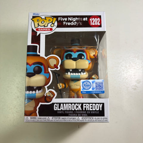 Glamrock Freddy - Five Nights at Freddy's - Funko Pop 1202 (11.4 Cm L × 8.9 Cm W × 15.9 Cm H)