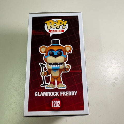 Glamrock Freddy - Five Nights at Freddy's - Funko Pop 1202 (11.4 Cm L × 8.9 Cm W × 15.9 Cm H)