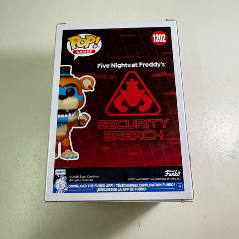 Glamrock Freddy - Five Nights at Freddy's - Funko Pop 1202 (11.4 Cm L × 8.9 Cm W × 15.9 Cm H)
