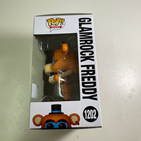 Glamrock Freddy - Five Nights at Freddy's - Funko Pop 1202 (11.4 Cm L × 8.9 Cm W × 15.9 Cm H)