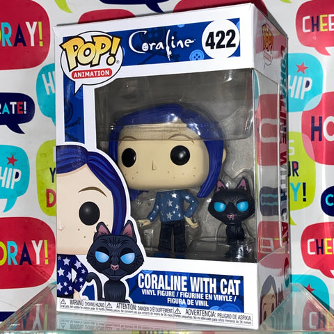 Coraline - Coraline with Cat Funko Pop 422