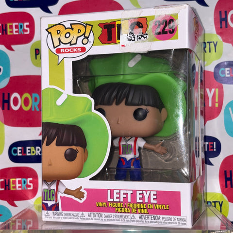 BOX FLAWS VIEW PHOTOS Left Eye - TLC Funko Pop 229 Vinyl Figure (11.4 Cm L × 8.9 Cm W × 15.9 Cm H)