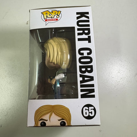 BOX FLAWS VIEW PHOTOS Kurt Cobain - Funko Pop Rocks 65 Vinyl Figure