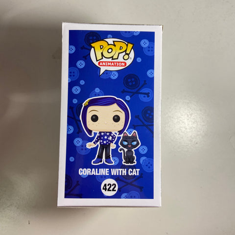 Coraline - Coraline with Cat Funko Pop 422