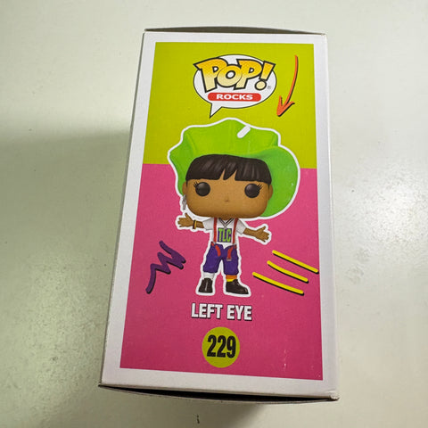 BOX FLAWS VIEW PHOTOS Left Eye - TLC Funko Pop 229 Vinyl Figure (11.4 Cm L × 8.9 Cm W × 15.9 Cm H)