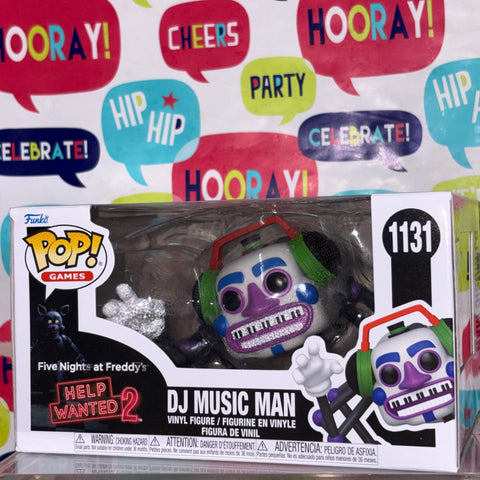 DJ Music Man - Five Nights at Freddy's - Funko Pop 1131 (11.4 Cm L × 8.9 Cm W × 15.9 Cm H)