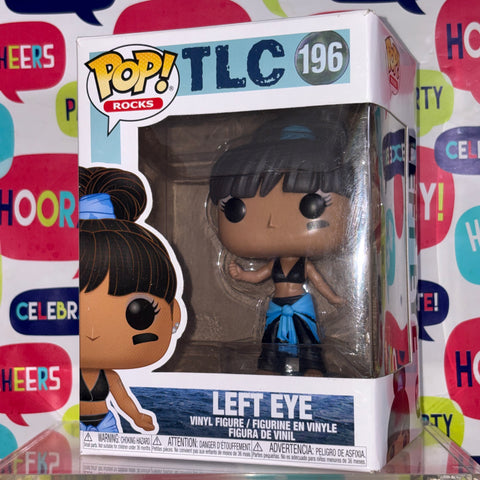 BOX FLAWS VIEW PHOTOS Left Eye - TLC Funko Pop 196 Vinyl Figure (11.4 Cm L × 8.9 Cm W × 15.9 Cm H)